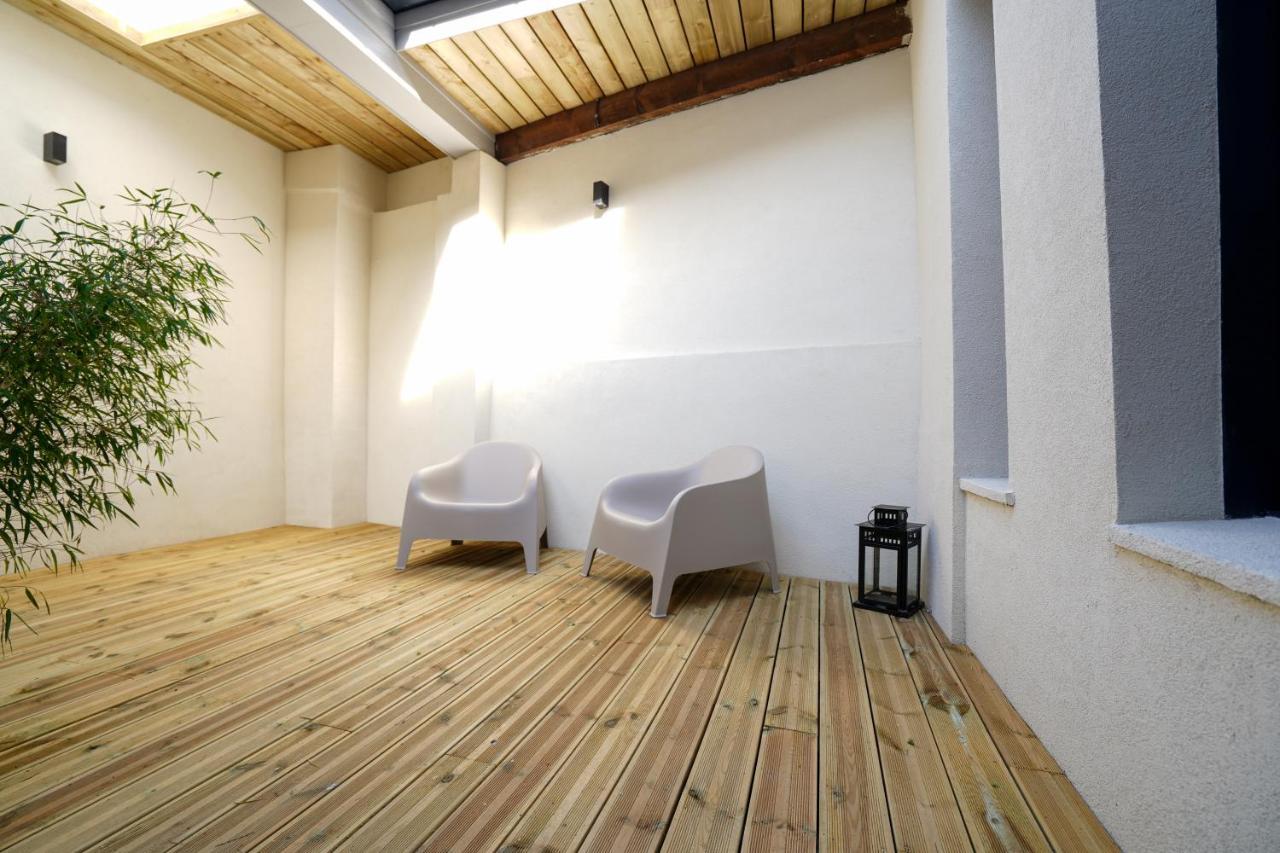 La Villa Berenice « Le Patio » En Coeur De Ville Saint-Amand-les-Eaux Bagian luar foto